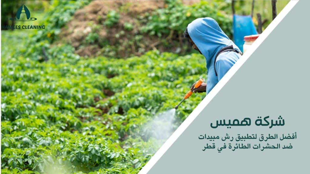 رش مبيدات ضد الحشرات الطائرة في قطر
